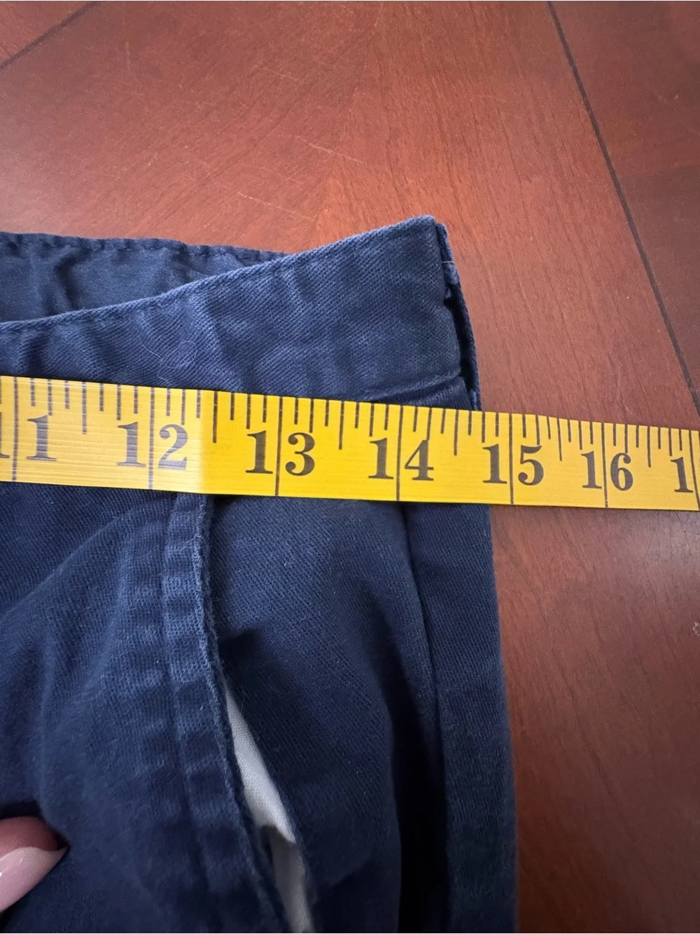 Kids Old Navy Classic Navy Straight-Leg Chinos  Built in Flex Waist - Size 16